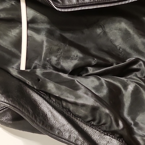 Easyrider child size 12 black leather jacket. - Picture 8 of 8